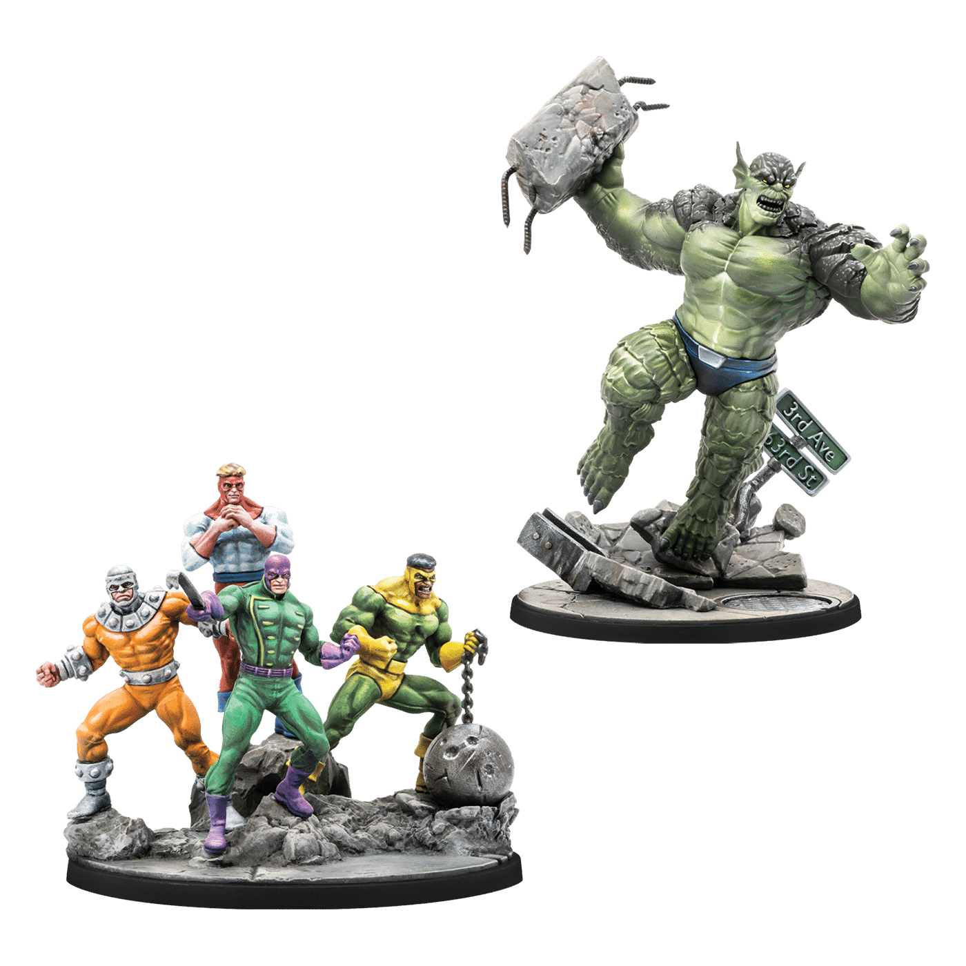 Marvel Crisis Protocol: Abomination & Wrecking Crew Character Pack image 0